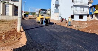 Körfez’de Sıcak Asfalt Çalışmaları Aralıksız Sürüyor