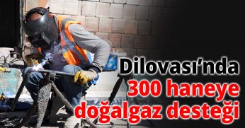 Dilovası’nda 300 haneye doğalgaz desteği
