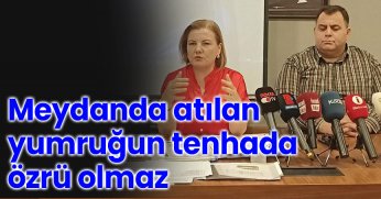 Meydanda atılan yumruğun tenhada özrü olmaz