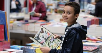 Kitap Fuarı’nda çocukların çizgi roman sevgisi