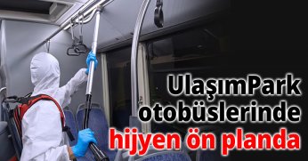 UlaşımPark otobüslerinde hijyen ön planda