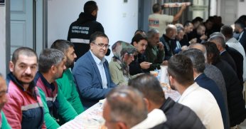 Başkan Gökçe, Güne Emekçilerle Başladı