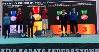 Kocaeli’nin Gururu Haldun Alagaş’ın Yetiştirdiği Batuhan Doruk’tan Türkiye Şampiyonluğu!