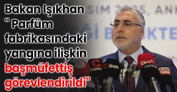 Bakan Işıkhan: 