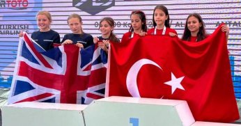 Körfezli Deva Çakır Avrupa üçüncüsü oldu 