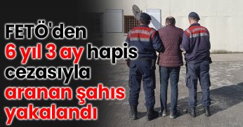 Kocaeli'de FETÖ'den 6 yıl 3 ay hapis cezasıyla aranan şahıs yakalandı