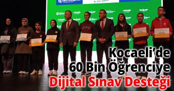 Kılavuz E-Derslik Tanıtıldı: Kocaeli’de 60 Bin Öğrenciye Dijital Sınav Desteği