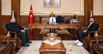 ATAFOM ÜNİVERSİTESİ’NDEN VALİ İLHAMİ AKTAŞ’A ZİYARET