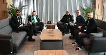 Başkan Özlü, Hodri Meydan’ı Ağırladı