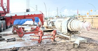 Derince’de iki TBM kuruluma hazırlanıyor