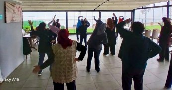 Körfez’in çınarları güne sağlıklı başlıyorlar