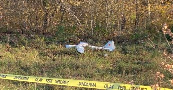 İzmit'e İHA düştü