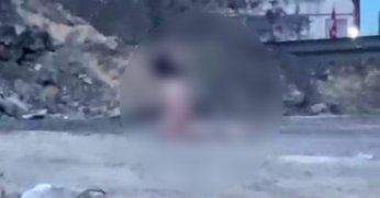 Köprü altında akıllara durgunluk veren görüntüler