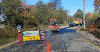 Kartepe zirve yolunda tüm işlemler tamam