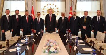Cumhurbaşkanı Erdoğan, Kocaeli Heyetini Kabul Etti