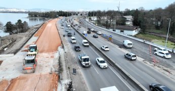 Başiskele Koridor Projesi’nde  ilk bağlantı trafiğe açıldı