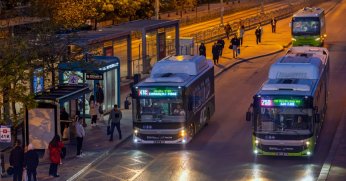 740 araçlık filoyla 54 milyonun üzerinde yolculuk