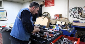  İş Makinelerinin Bakımı Kendi Atölyesinde Yapılıyor