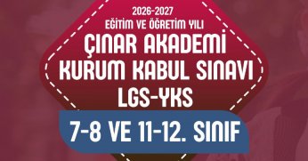 2026-2027 İçin Öğrenci Alımı Başlıyor
