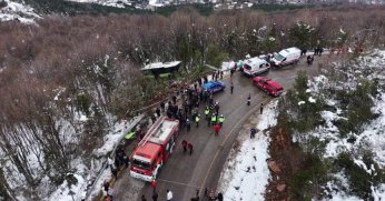 Kartepe’de uçuruma yuvarlanan yolcu otobüsünde yaralı sayısı 39'a yükseldi