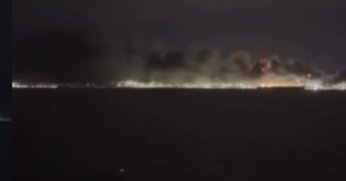 Gökyüzü Dumanla Kaplandı