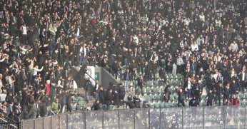 Beşiktaş tribünü karıştı, 15 taraftara adli işlem yapıldı