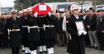 Gebze’de Kıbrıs gazisine veda