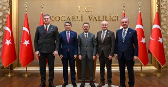 CHP Kocaeli heyetinden Vali Aktaş’a nezaket ziyareti