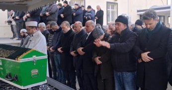 Fikri Işık'ın kuzeni son yolculuğuna uğurlandı
