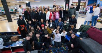 Bilgievleri ve Saygınlar bowling pistinde buluştu