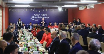 Gençlik ve Spor Bakanı Sayın Osman Aşkın Bak Spor Camiasıyla İftarda Buluştu