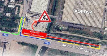 Yahyakaptan’da iki güzergâha geçici ara