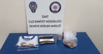 Üst aramasında narkotik madde ele geçirildi