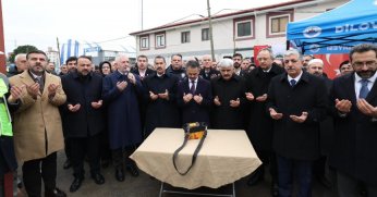 Dilovası Müftülük binasının temeli atıldı