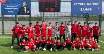 U14 Türkiye Futbol Şampiyonası’nda;  Körfez GB 2 – 1 Balıkesir GS