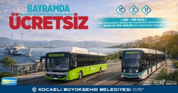 Ramazan Bayramı’nda toplu ulaşım ücretsiz
