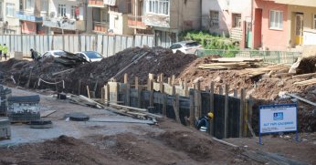 CEDİT KENTSEL DÖNÜŞÜM ALANINDA 360 METRELİK DERE ISLAHI İLE GÜVENLİ ALTYAPI