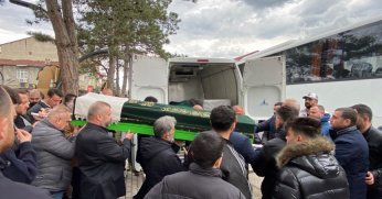 İş kazasında hayatını kaybeden genç son yolculuğuna uğurlandı