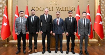 Vali Aktaş'a Ziyaret