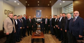 KOTO, MÜSİAD Genel Başkanı Burhan Özdemir’i ağırladı