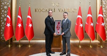 Vali İlhami Aktaş’ı Ziyaret Etti