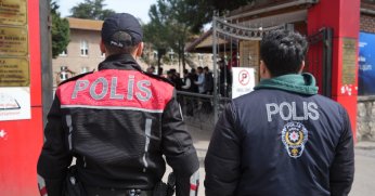 Silahlı saldırı olaylarının ardından Kocaeli'de polisten güvenlik mesaisi