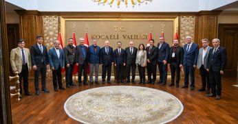 Gazeteciler Konfederasyonu Heyeti’nden Vali Aktaş’a ziyaret