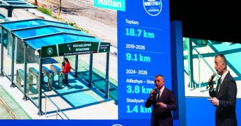 Başkan Büyükakın, şehrin  geleceği metroyu anlattı