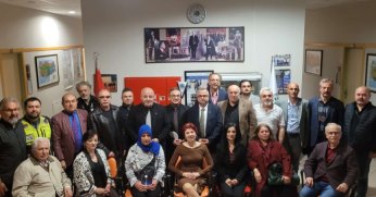 Kocaeli Milli Kuruluşlar Birliğinden Yeni Başkanlarına Hayırlı Olsun Ziyareti