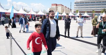 Koşa koşa geldiler, doyasıya eğlendiler