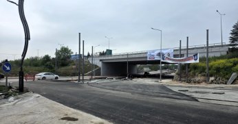 Vatan Caddesi kavşağında çalışmalar tamam