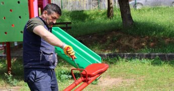 Kartepe’de Çocukların Park Keyfi Yenileniyor