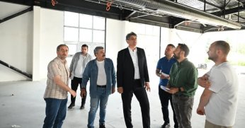 Başkan Kocaman’dan Acısu Spor Salonu’na Yerinde İnceleme