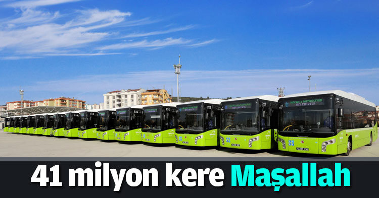 41 milyon kere Maşallah